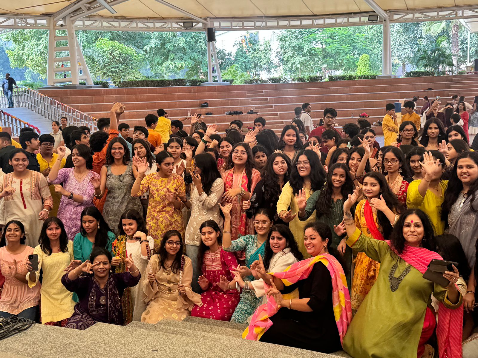 Cultural Fervour: Vibrant Dandiya Festivities 